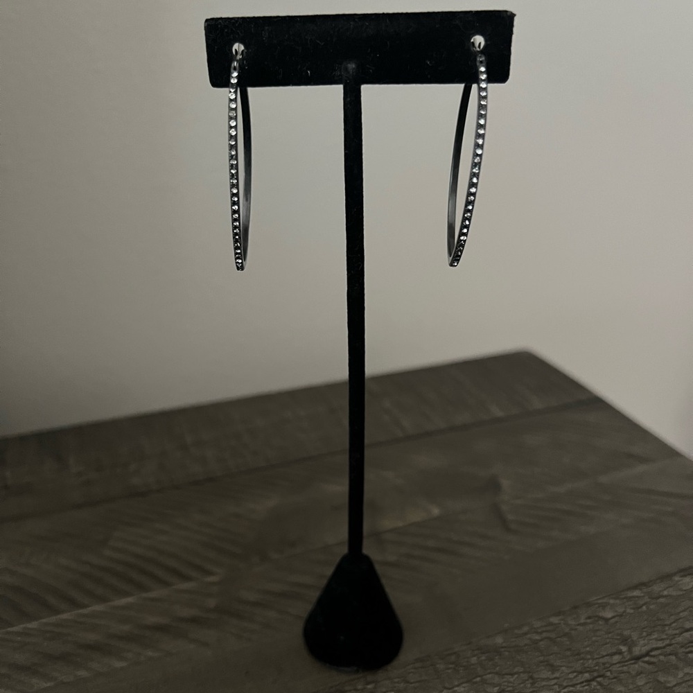 Lucky Brand Gunmetal Earrings